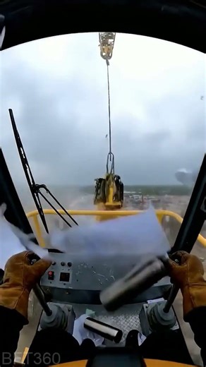 POV: You Thought This Job Was Easy… 300m High 😳 | Tower Crane Operator View #POV #GoPro #Extreme