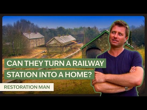 Frugal Man Wants To Renovate Forgotten Victorian Railway Station | Restoration Man | S4 EP2