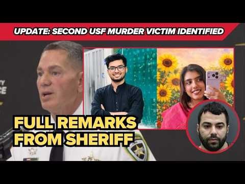 Second victim identified: Sheriff provides update on USF student murders; full remarks