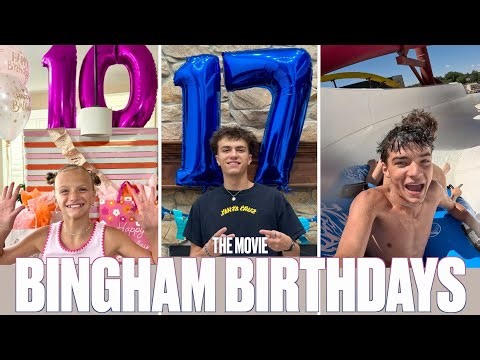 BINGHAM FAMILY BIRTHDAYS 2025 - THE MOVIE | ALL BINGHAM BIRTHDAY CELEBRATIONS THIS YEAR!