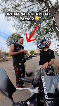 PART TWO of the SNAKE PRANK #humor #motorcycles #biker #laughs #pranks