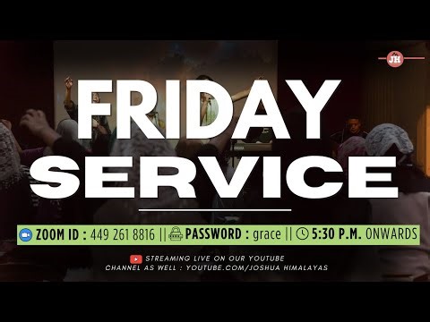 30th January 2026 // Friday Service // LIVE