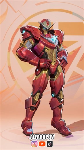 Iron Man's MARVEL Tōkon: Fighting Souls costume in Marvel Rivals! #marvelrivals #ironman
