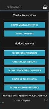 how to install optifine #Minecraft #optifine #mojolauncher #shorts