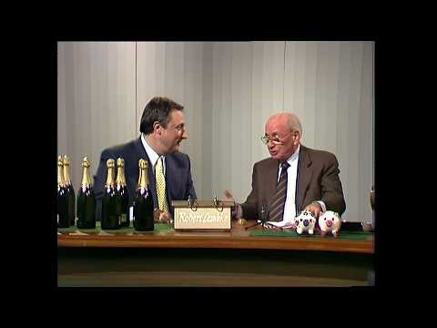 Was bin ich Folge 316 vom 05.05.1987 mit Robert Lembke und Ehrengast Teddy Podgorski (ORF-Intendant)