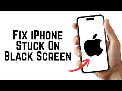 How To Fix iPhone Stuck On Black Screen or Frozen Screen - Step By Step