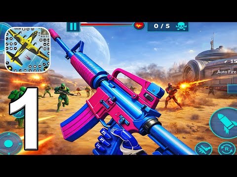 FPS Robot Shooting Gun Games - Fps Shooting Games Android Gameplay - Part 1