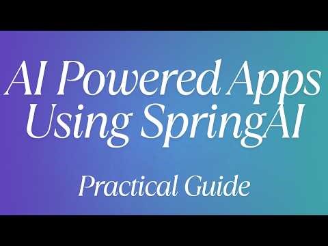 Hands On Spring AI - Build AI Powered Spring Boot Apps - RAG part 4