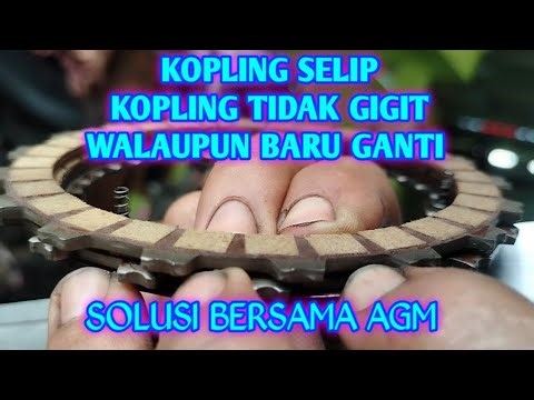 KOPLING MOTOR ANDA SELIP, KOPLING TIDAK GIGIT ❓❓ ini solusinya KOPLING RASA RACING
