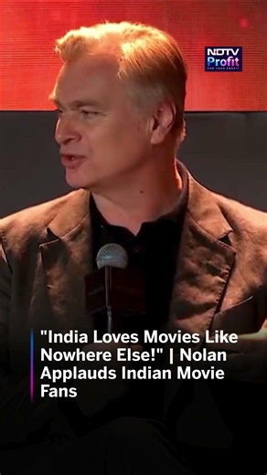 Christopher Nolan's Heartfelt Message For India Movie fans #Shorts