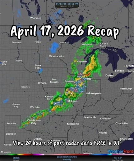 Friday SEVERE weather resulted in more than 600 damage reports - here’s the full radar loop!