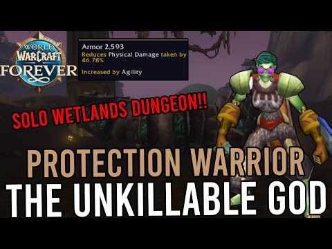 How I Turned My Protection Warrior Into A Solo Farming Monster | World of Warcraft Forever
