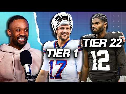 Ranking every NFL starting QB by tier | The Domonique Foxworth Show
