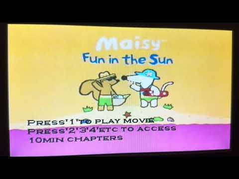 Opening to Maisy: Fun in the Sun 2001 VCD (MY/SG)