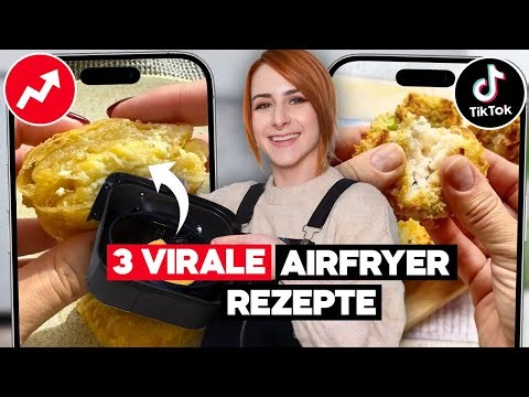 3 virale Airfryer Rezepte von TikTok | 😋 oder 🤢?