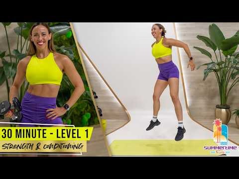 30 Minute Full Body Strength & Conditioning Workout!