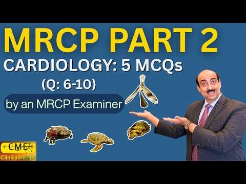 MRCP Part 2 Cardiology MCQs | HCM, Tamponade, Heart Block, Endocarditis & PAH | by an MRCP Examiner