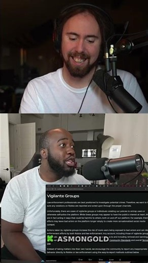 Roblox Created a NEW Policy to Ban Predator Catchers! 💀 #asmongold #asmon #zackrawrr