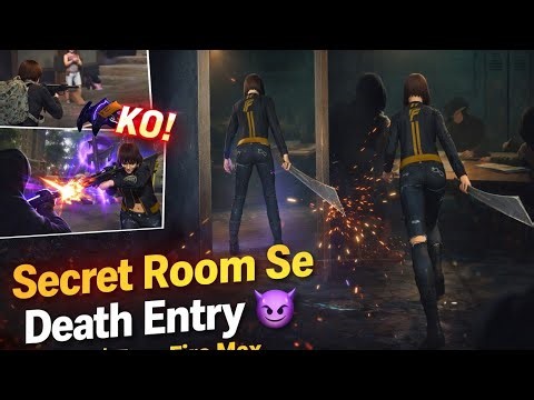 Secret Room Se Death Entry 😈 | Free Fire Max Gameplay