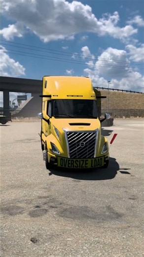 ATS Heavy Haul Beet Harvester Delivery! | Volvo VNL 860 | American Truck Simulator #shorts #ats