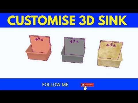 | Archicad Tutorial | - | Customise 3D Sink | GDL Tutorial | Archicad GDL | rkvideo1 |