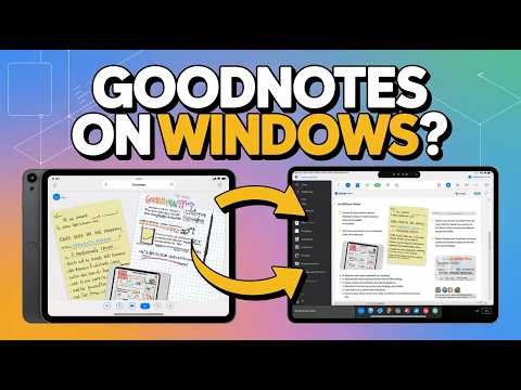 How to Sync GoodNotes from iPad to Windows