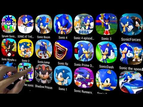 Sonic Forces,Shin Sonic Taper! Sonic Racing,Sonic Rumble,Sonic Dash,Sonic Boom,Sonic At The Olympic