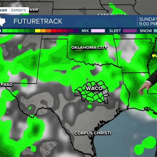 Storms graze northeastern areas, temps in the upper-90s