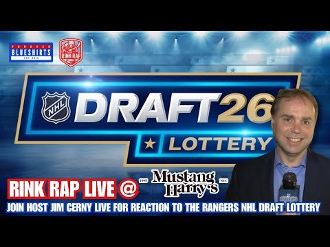 New York Rangers Draft Lottery LIVE Reaction | Rink Rap