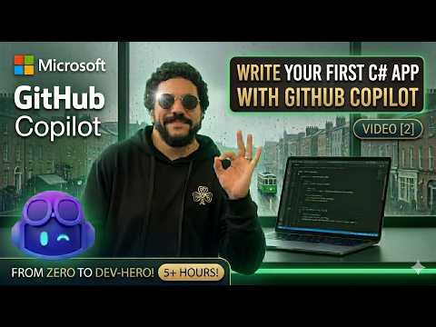 EN | How to Write Your First C# App with GitHub Copilot [Ep. 2]