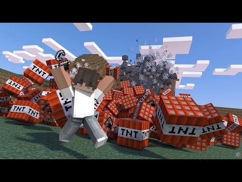 minecraft live tnt place in village blast with subscribe #p1