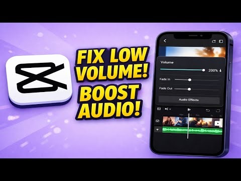 How To Fix Audio Volume on CapCut (2025)