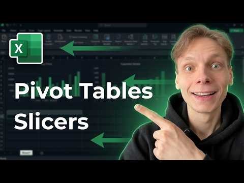 How to Master Excel Pivot Tables and Slicers [2026 Guide]