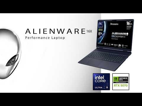 Dell Alienware Notebook Intel® Core™ Ultra 9 275HX, GeForce RTX 5070 16" sRGB 100%, 240Hz, G-SYNC,