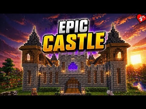 I Built My First EPIC Castle in Minecraft Forever World | Ep 4 | Minecraft | LaggyOne