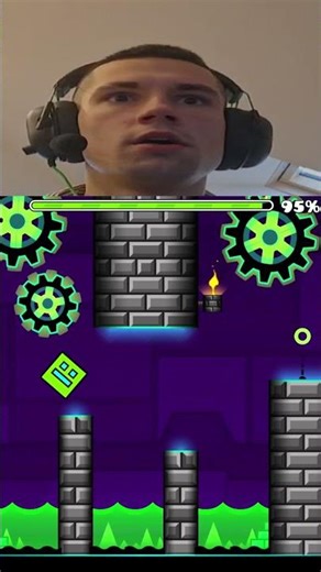 Deadlocked DESTROYED Me (Until It Didn't) 💀 #geometrydash #rage