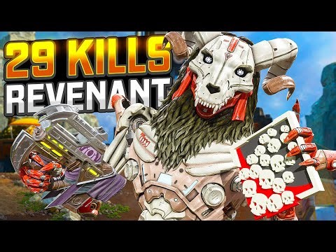 AMAZING Revenant 29 KILLS and 5,600 Damage Apex Legends