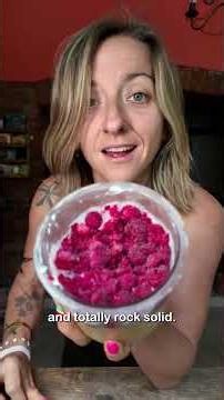 🍦 RASPBERRY RIPPLE ICE CREAM🔥 Healthy Vegan Weight Loss!!