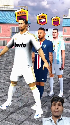 Help Ronaldo💗 From Kick Nad Get Rank Star 😺 #ronaldo #shorts