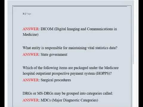 CHDA Exam Latest Test Bank Verified Questions and Answers