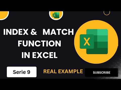 Master INDEX & MATCH in Excel 🔥 | The Only Lookup Formula You Need (Full Guide)
