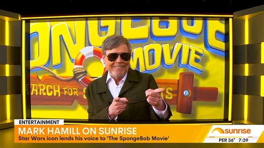 Mark Hamill joins the voice cast of the fourth SpongeBob SquarePants movie as the villain, the Flying Dutchman. Voice actors Tom Kenny and Bill Fagerbakke discuss the show's 26-year legacy and its multi-generational appeal. The SpongeBob movie, Search for SquarePants, opens in cinemas on Boxing Day. | Sunrise
