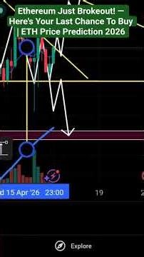 Ethereum Just Brokeout! — Here's Your Last Chance To Buy | ETH Price Prediction 2026