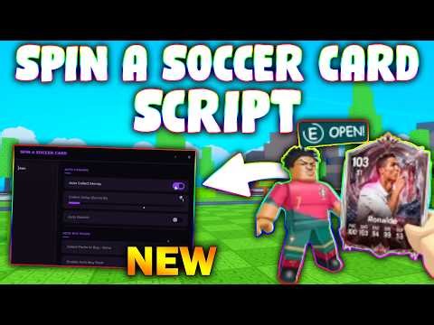 *NEW* Spin a Soccer Card Script (PASTEBIN 2026) (AUTO BUY , AUTO SELL , AUTO OPEN , AUTO PLACE )