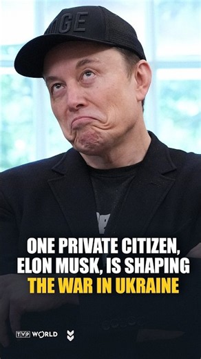 One private citizen, Elon Musk, is shaping the war in Ukraine