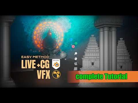 How I Created an Underwater scene using Blender and Nuke | Live+CG Full Tutorial