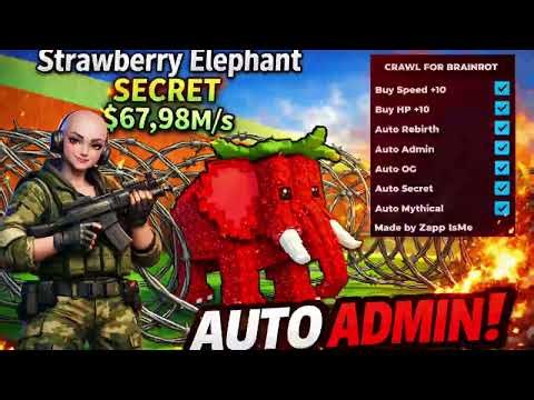 Crawl for Brainrot Script 🔥 Auto Admin, OG & SECRET + Instant Upgrade & Auto Rebirth (OP!)