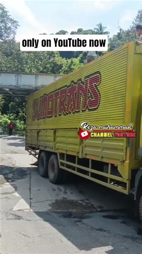 Massive Truck Hits Low Railway Bridge! Terrifying Moment”