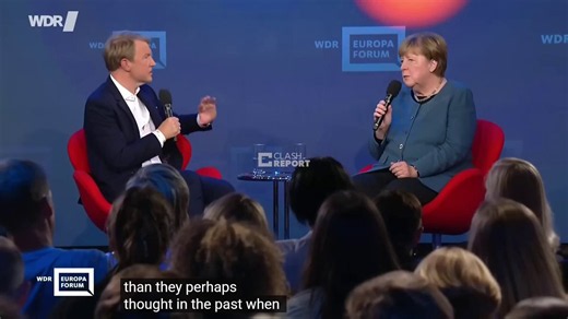 Angela Merkel: “Underestimating Putin would be a mistake — even now. But not believing in ourselves would be just as much of a mistake.”