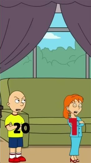 Rosie Gets Grounded Cartoon Animation Caillou